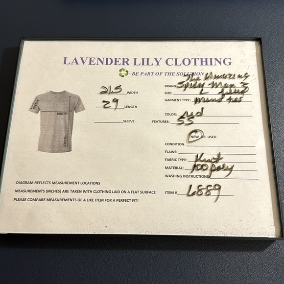 Spiderman-2 Tee Shirt Men's Fitted L Red Blue NWT - Picture 6 of 7